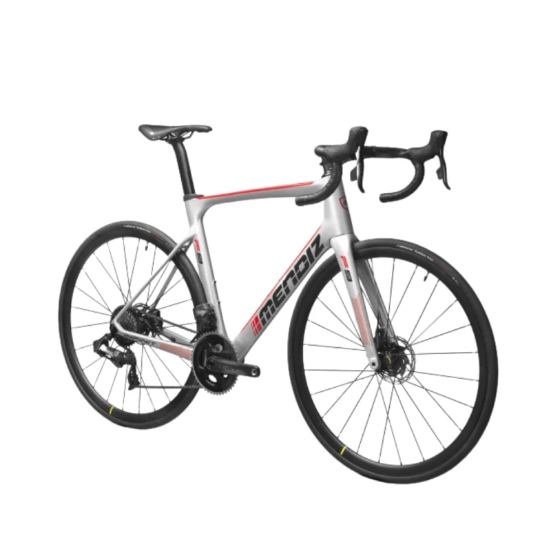 Bicicleta Mendiz F9ICR ONLY Plata Rojo 4 Bicicleta Mendiz F9ICR ONLY Plata Rojo - Imagen 2