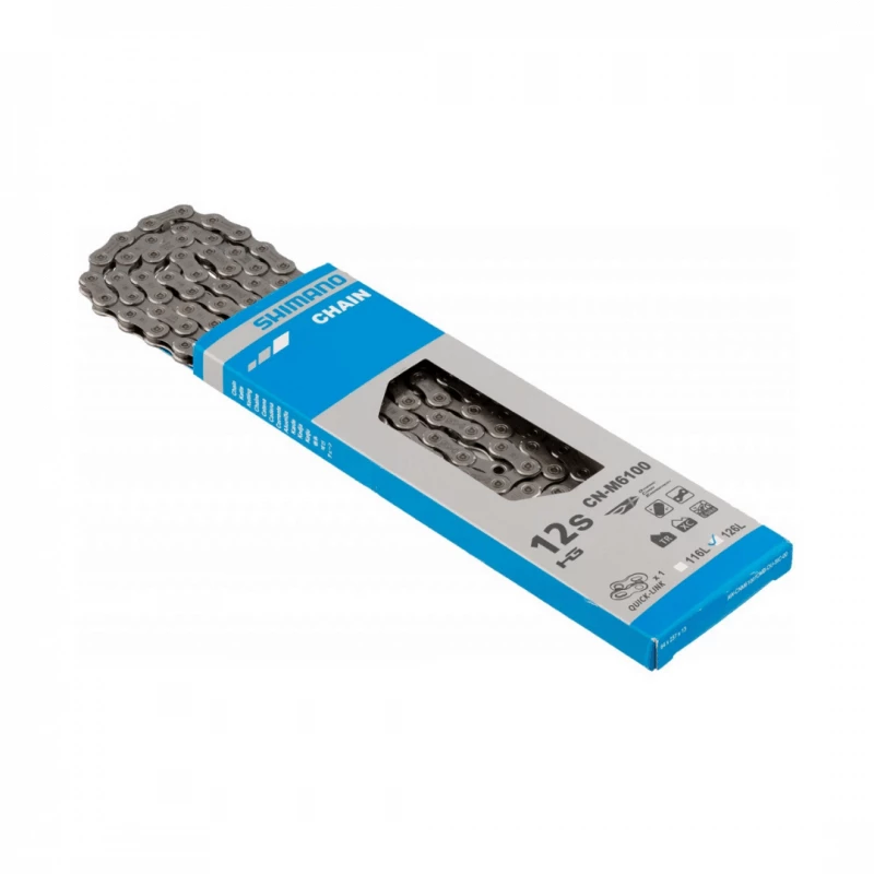 Cadena Shimano 138 Eslabones Quick-Link 12 Speed CN-M6100 3 Cadena Shimano 138 Eslabones Quick-Link 12 Speed CN-M6100