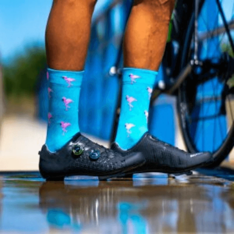 Calcetín Ciclismo Sporcks Flamingo Blue 5 Calcetín Ciclismo Sporcks Flamingo Blue - Imagen 3