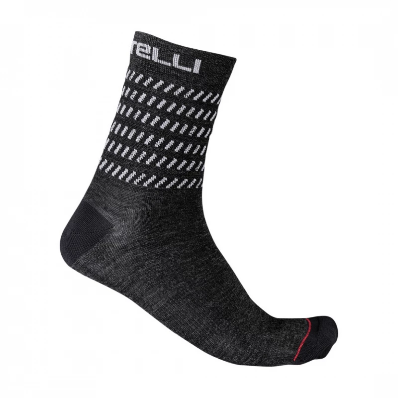 Calcetines Castelli Go 15 Gris Oscuro 3 Calcetines Castelli Go 15 Gris Oscuro
