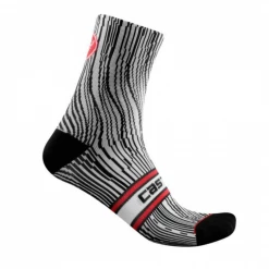 Calcetines Castelli Illusione Negro Blanco Mujer