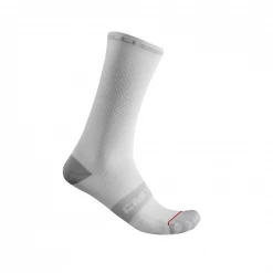 Calcetines Castelli Superleggera T18 Blanco