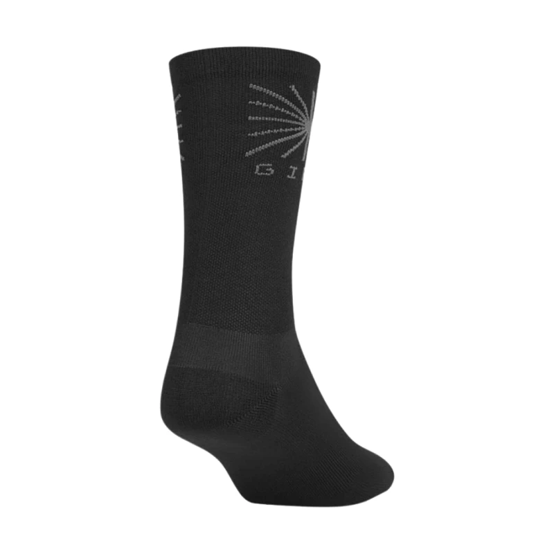 Calcetines Giro Comp Racer High Rise Negro Gris 4 Calcetines Giro Comp Racer High Rise Negro Gris - Imagen 2
