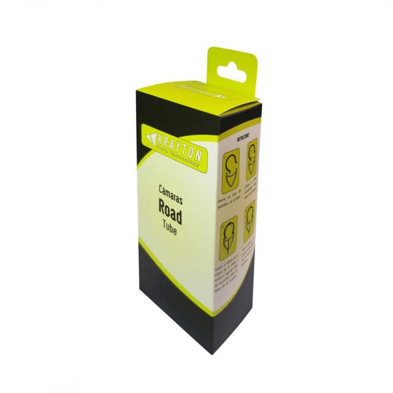 Cámara Krayton Road 700x23/28C Válvula Fina Presta FV60 3 Cámara Krayton Road 700x23/28C Válvula Fina Presta FV60