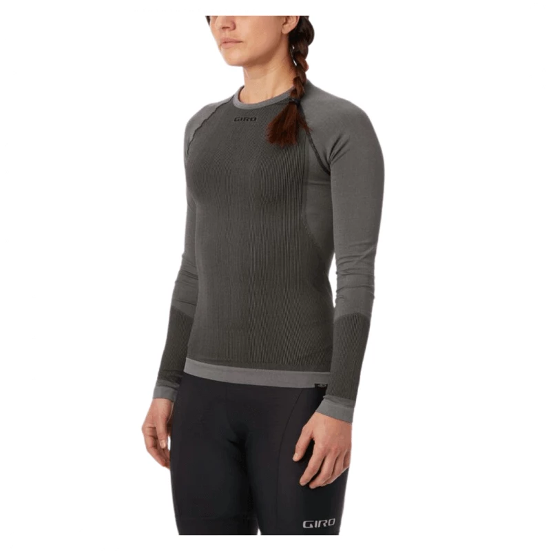Camiseta Interior Manga Larga Giro Chrono Gris Oscuro 8 Camiseta Interior Manga Larga Giro Chrono Gris Oscuro - Imagen 6