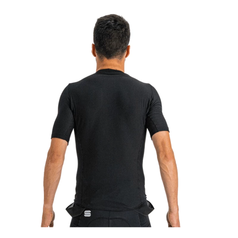 Camiseta Interior Sportful BodyFit Pro BaseLayer Manga Corta Negro 4 Camiseta Interior Sportful BodyFit Pro BaseLayer Manga Corta Negro - Imagen 2