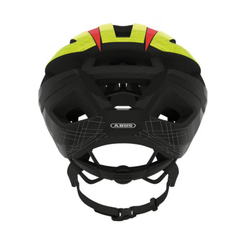 Casco Abus Viantor Amarillo Rojo 5 Casco Abus Viantor Amarillo Rojo - Imagen 3