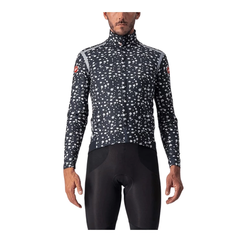 Chaqueta Castelli Perfetto RoS Azul Flores 3 Chaqueta Castelli Perfetto RoS Azul Flores