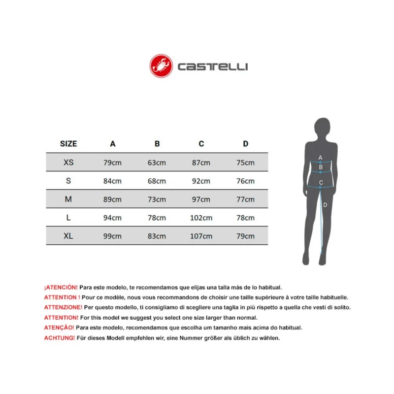 Culote Castelli Pirata Sin Tirantes Velocissima 2 Negro Rosa Fluor Mujer 6 Culote Castelli Pirata Sin Tirantes Velocissima 2 Negro Rosa Fluor Mujer - Imagen 4