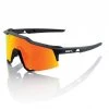 Gafas 100% Speedcraft Soft Tact Black LL (Lente Espejo Rojo HD Multilayer)
