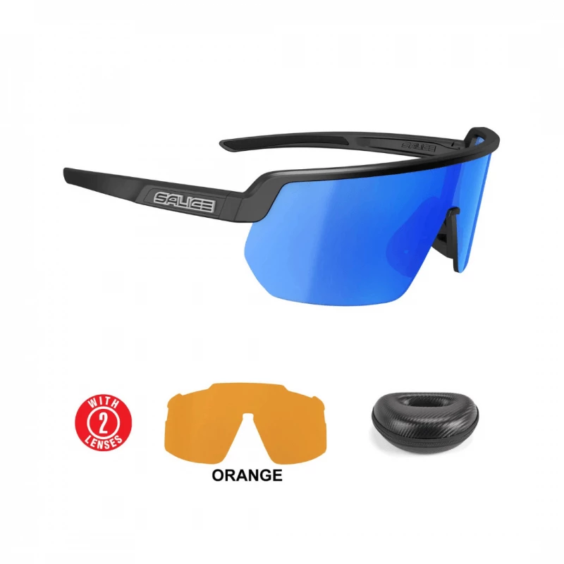 Gafas Salice 023 Blancas Con Lentes RW Azul 4 Gafas Salice 023 Blancas Con Lentes RW Azul - Imagen 2