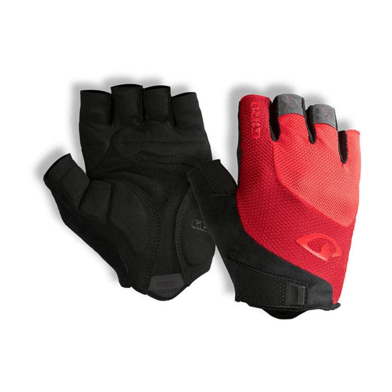Guantes Giro Bravo Gel Cortos Rojo 3 Guantes Giro Bravo Gel Cortos Rojo