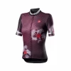 Maillot Castelli Primavera Manga Corta Rojo Oscuro Negro Mujer -Open Cup Lingerie Shop maillot castelli primavera manga corta rojo oscuro negro mujer