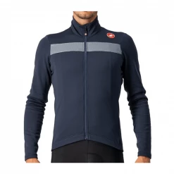 Maillot Castelli Puro 3 FZ Manga Larga Azul