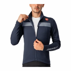 Maillot Castelli Puro 3 FZ Manga Larga Azul -Open Cup Lingerie Shop maillot castelli puro 3 fz manga larga azul 3