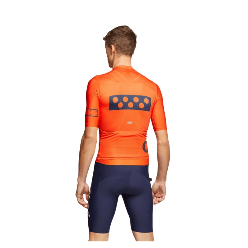 Maillot Pedla BOLD LunaTECH Naranja 6 Maillot Pedla BOLD LunaTECH Naranja - Imagen 4