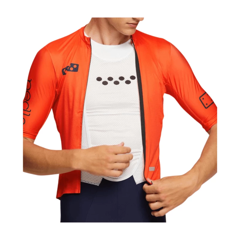 Maillot Pedla BOLD LunaTECH Naranja 7 Maillot Pedla BOLD LunaTECH Naranja - Imagen 5
