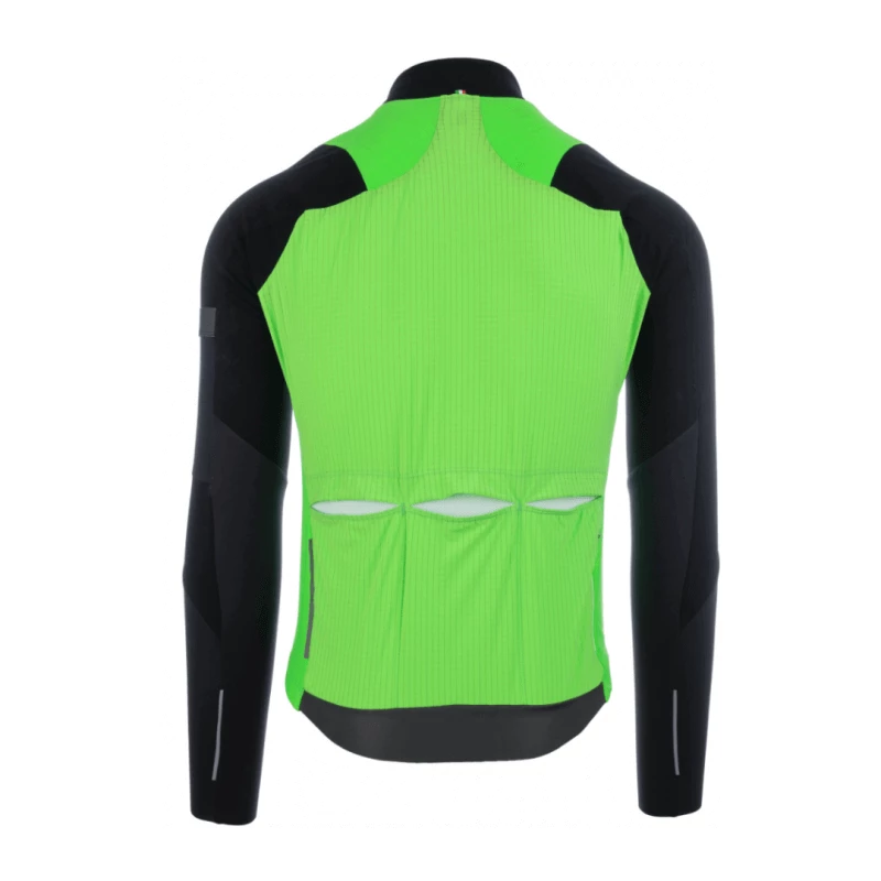 Maillot Q36.5 Hybrid Que X Manga Larga Verde Negro Hombre 4 Maillot Q36.5 Hybrid Que X Manga Larga Verde Negro Hombre - Imagen 2