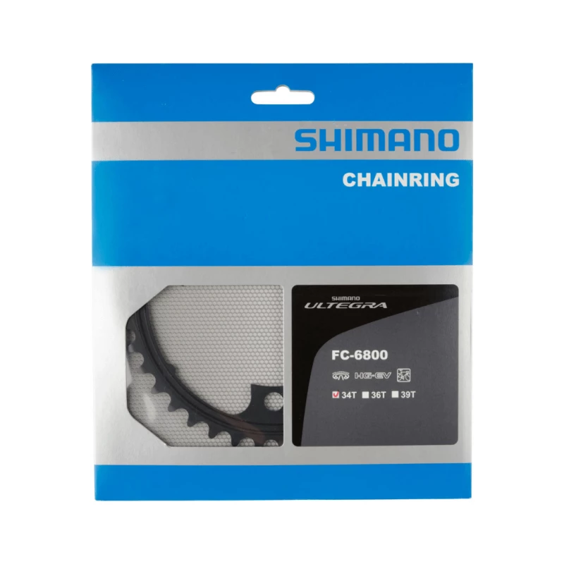 Plato Shimano Ultrega FC-6800 34D X 34/50T 4 Plato Shimano Ultrega FC-6800 34D X 34/50T - Imagen 2