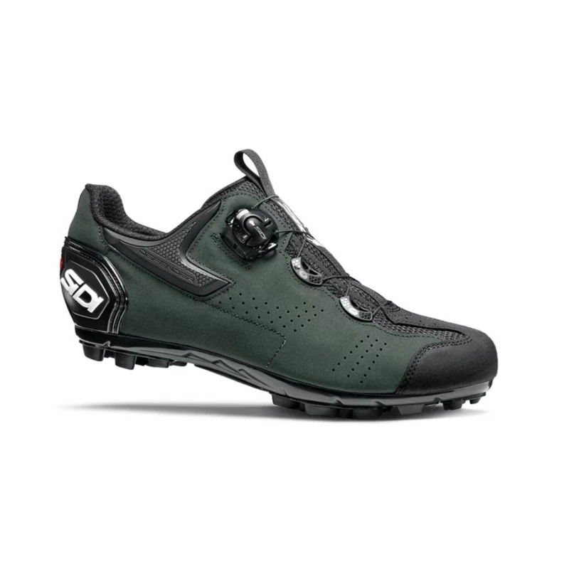 Zapatillas Sidi MTB Gravel Negro Verde 3 Zapatillas Sidi MTB Gravel Negro Verde